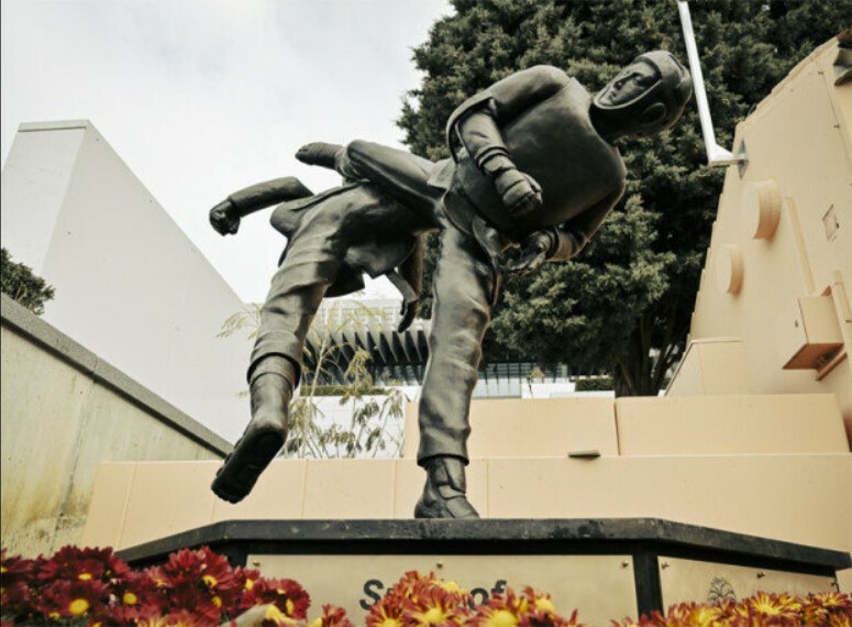 Taekwondo statue unveiled